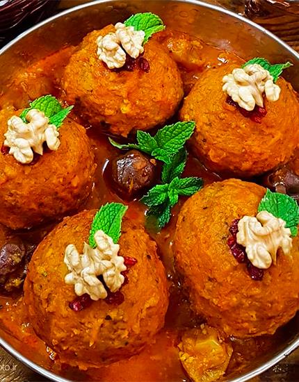 Meatball Tabrizi;  most famous food of Tabriz